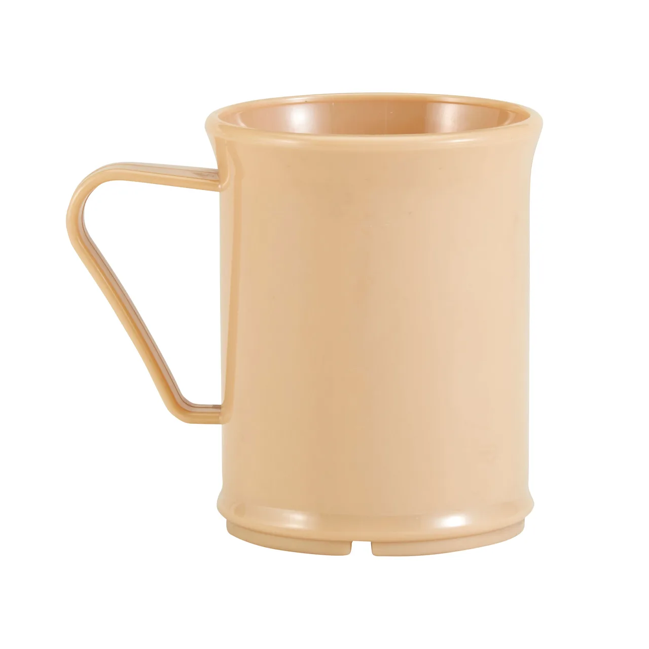 Cambro 96CW133 - Mug, 9.6 Oz Beige Polycarbonate, 4.2" Dia x 3.75" H, NSF Certified, Made In USA