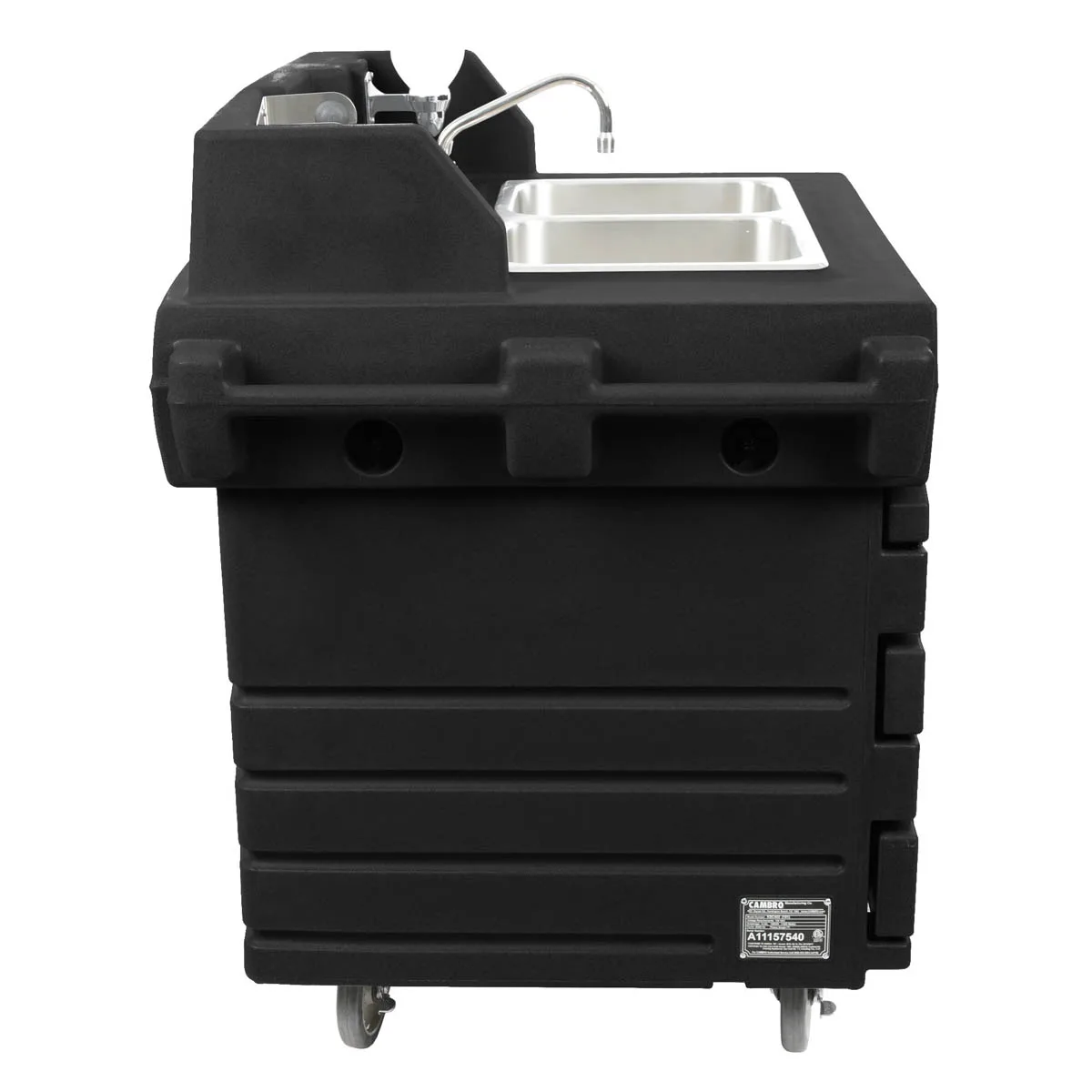 Cambro KSC402426 Camkiosk® Hand Sink Cart, with 2 Compartment Sink