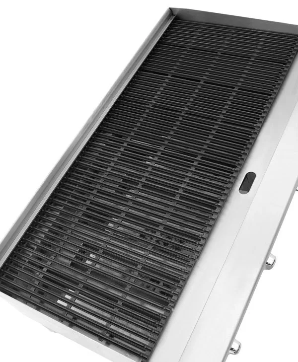 Atosa USA ATRC-48 48" Countertop Gas Charbroiler, (4) Stainless Steel Burners with Manual Controls