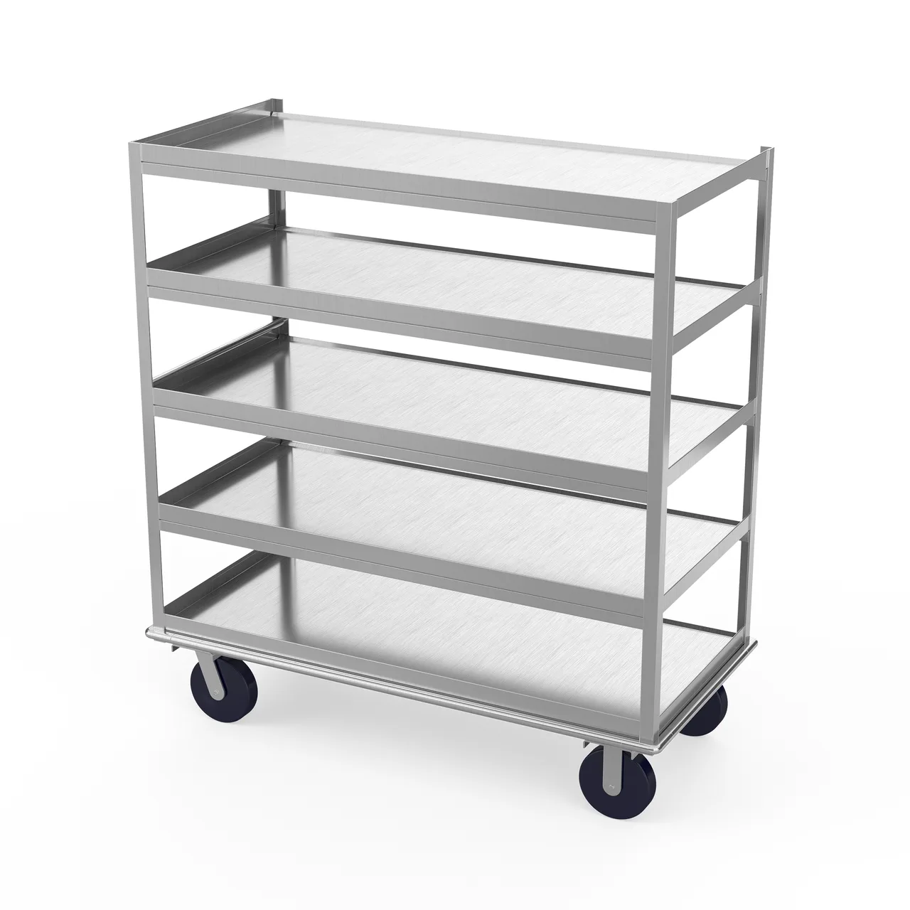 Winholt BNQT-5-SS Queen Mary Banquet Cart w/ (5) Pan Capacity - 28" X 60" X 66"