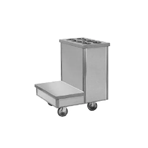 Randell RAN SW-8 Enclosed Mobile Tray & Silverware Dispenser - 30"W x 30"D x 35"H