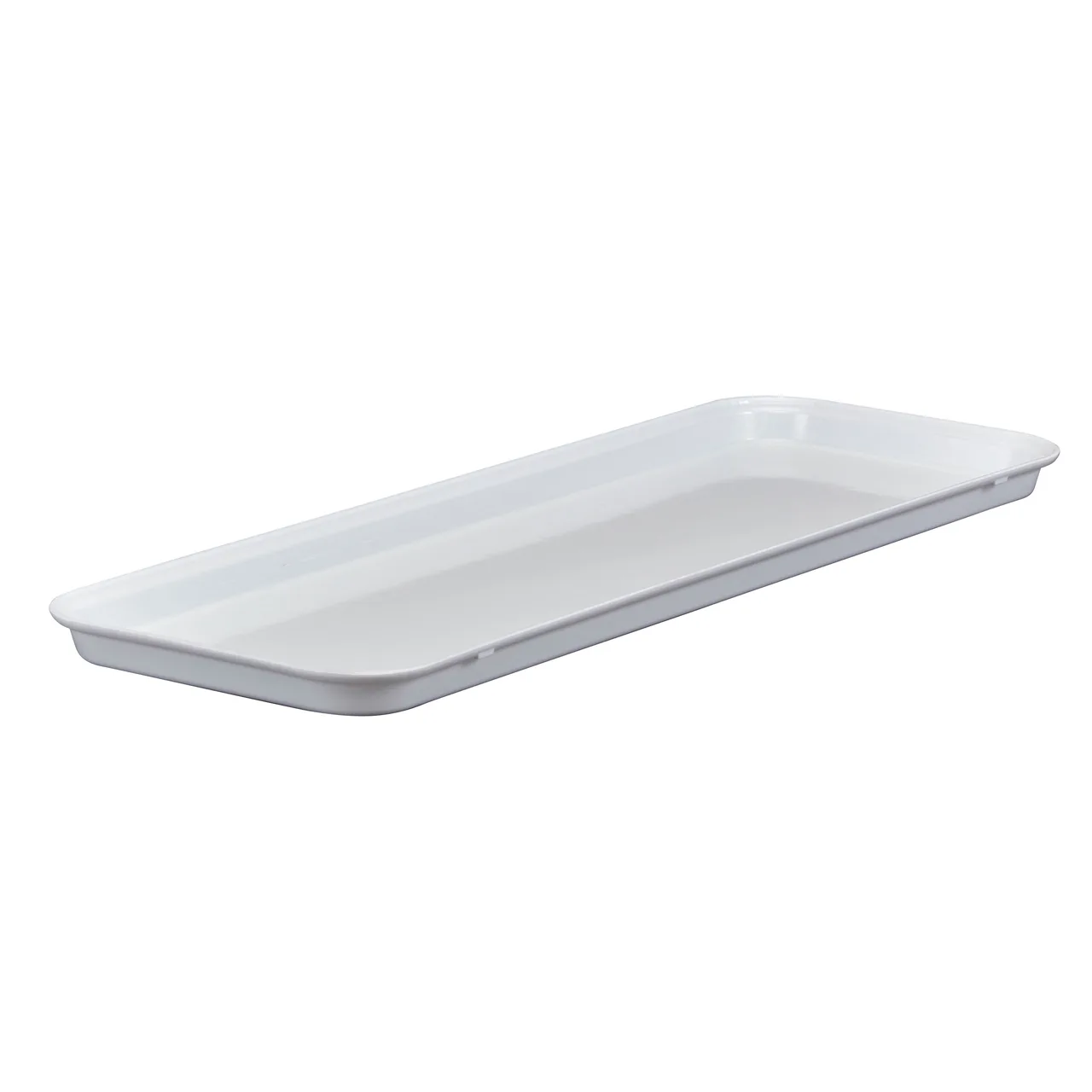 Cambro 926MT148 Tray, 8-7/8" x 25-9/16" x 1" Rectangular White Fiberglass, NSF, Dishwasher Safe