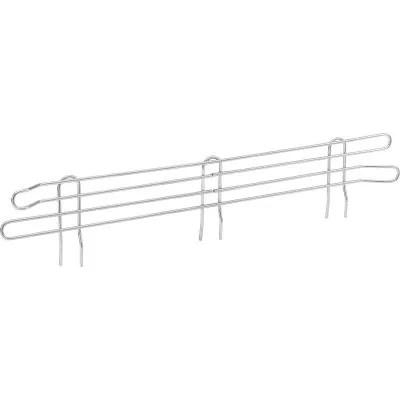 Klinger's Trading SLEDGE18-CHROME 18" Wire Shelf Ledge, 5-1/2"H, Chrome Finish