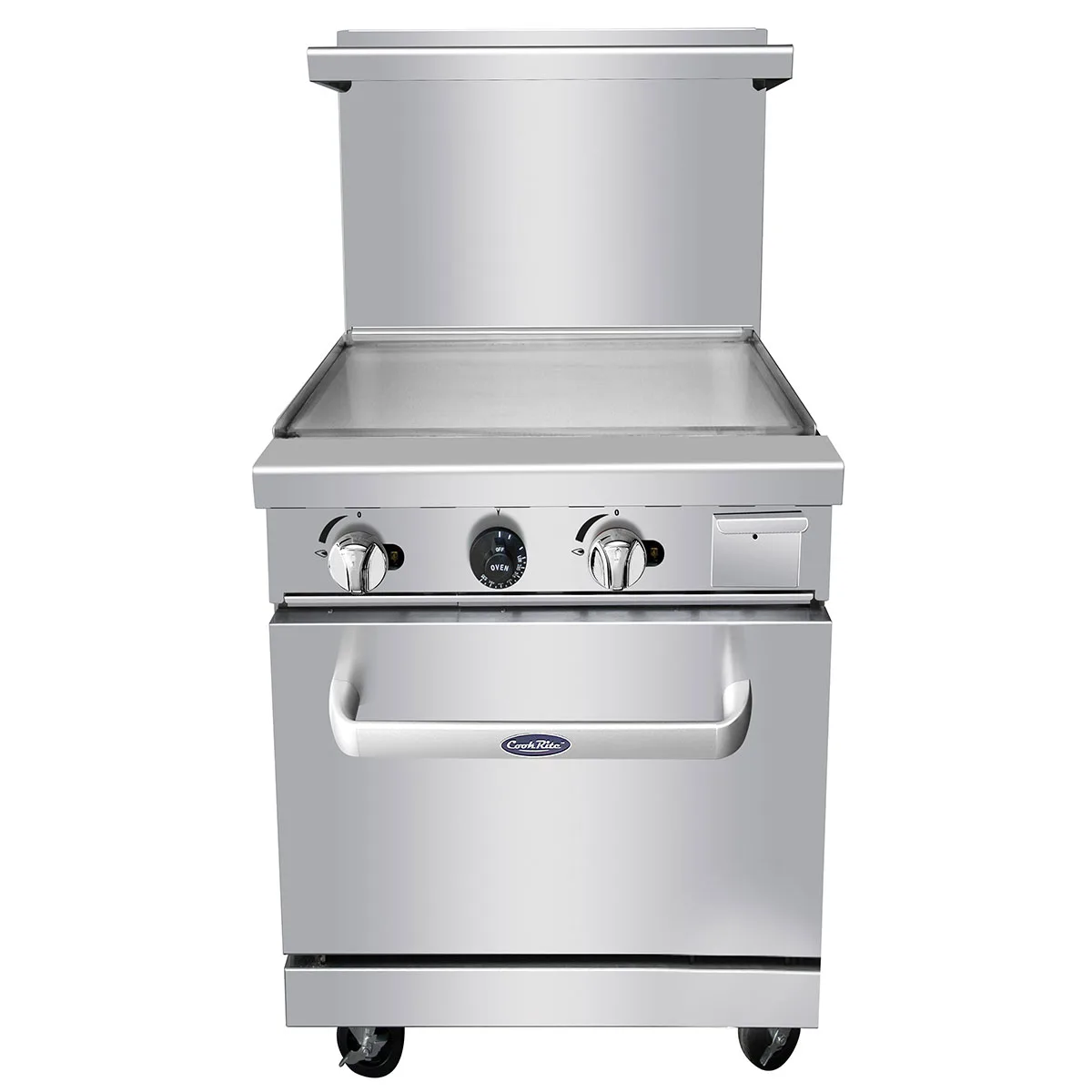 Atosa USA AGR-24G-NG 24“ Gas Restaurant Range, (1) Space Saver Oven, (1) Griddle
