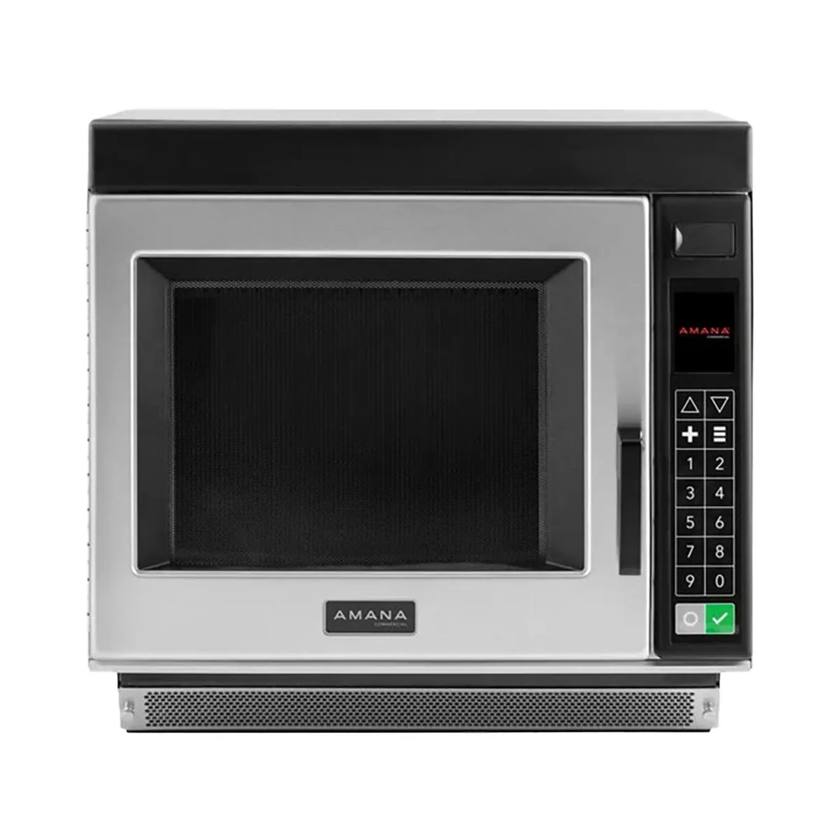 Amana RC30S2 3000W Heavy Volume Commercial Microwave Oven, 1.0 Cu. Ft.,  Push Button, 208/240V