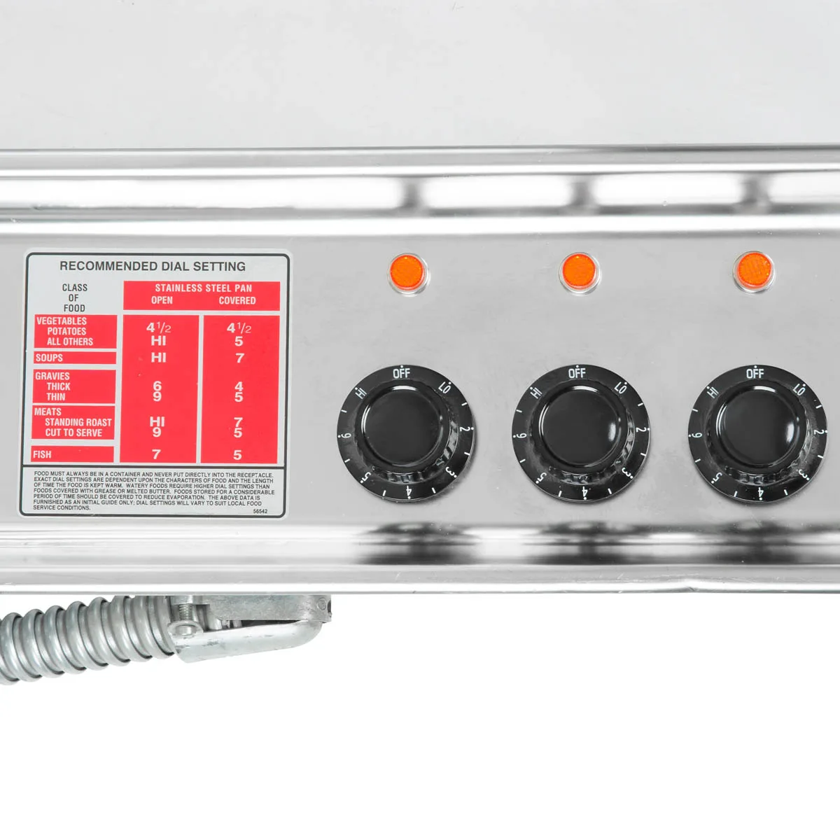 APW Wyott HFW-3S Hot Food Well Unit, Drop-In, Electric, (3) 12" X 20" Wells