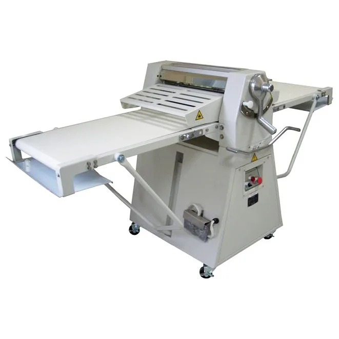 DoughXpress DXP-FRS02 Floor Model Reversible Dough Sheeter, 20.5" X 79" Conveyor Size 1 Hp