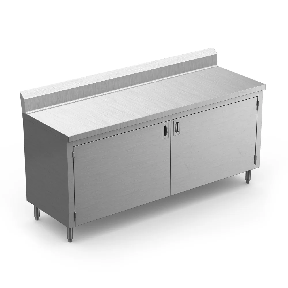 Winholt STCT-BBHD3660 Enclosed Table, 5" Boxed Back Splash