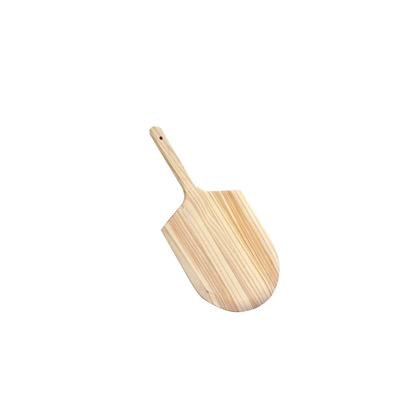 CAC China PPLW-1213A Pizza Peel, 12"W, 12"x13", Wooden Handle, Stainless Steel Blade