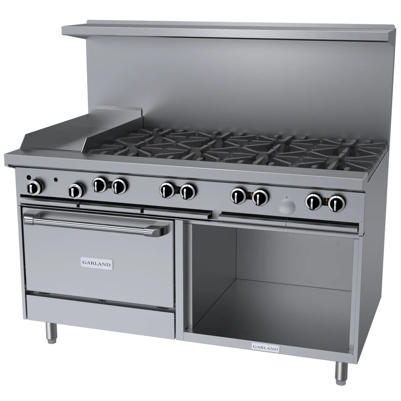 Garland US Range G60-8G12CS Gas 60" Restaurant Range