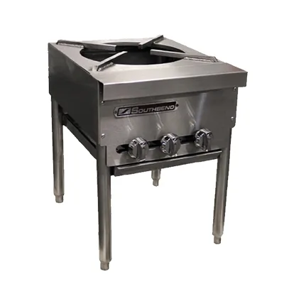 Southbend SPR-1J 18" Gas Stock Pot Range w/ (1) Three Ring Burner, Manual Controls, 120.000 BTU