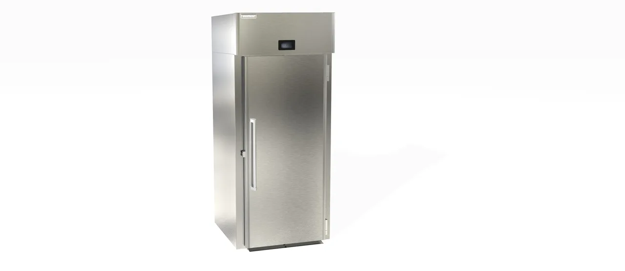 Delfield DSLHRI1-S Heated Holding Cabinet, 1-Section, 33.6 cuft, Solid Door, Stainless Steel, Roll-In 26.5"W×28"D×65"H