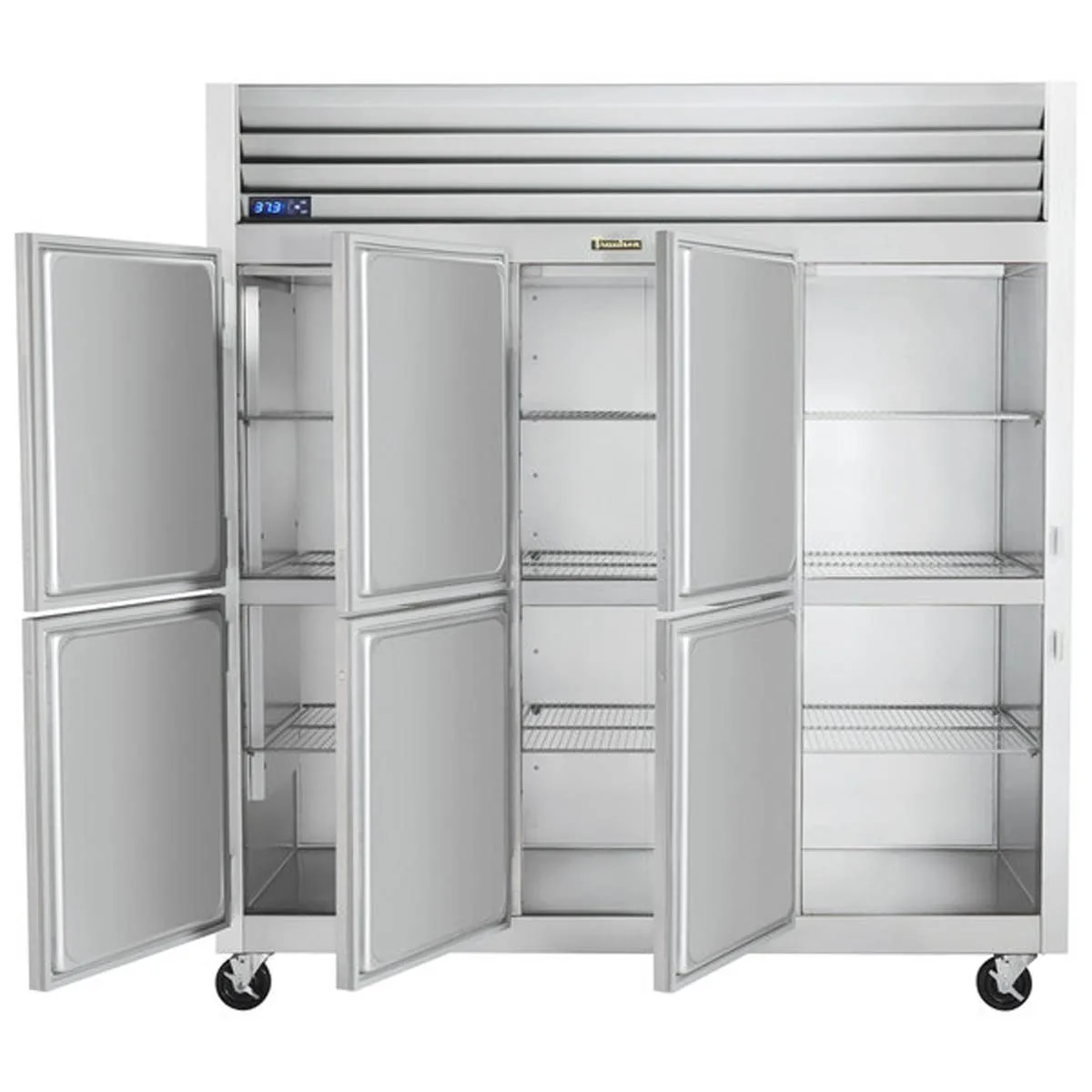 Traulsen G30013-032 76" Reach-In Refrigerator w/ 3 Solid Doors (hinged left/left/left), Top Mount, 69.3 cu. ft.