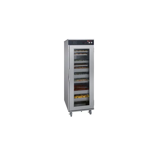 Hatco FSHC-17W1 "Full Height" 1-Door Clear Heated Holding Cabinet, 17-Pan Capacity, Stainless Steel