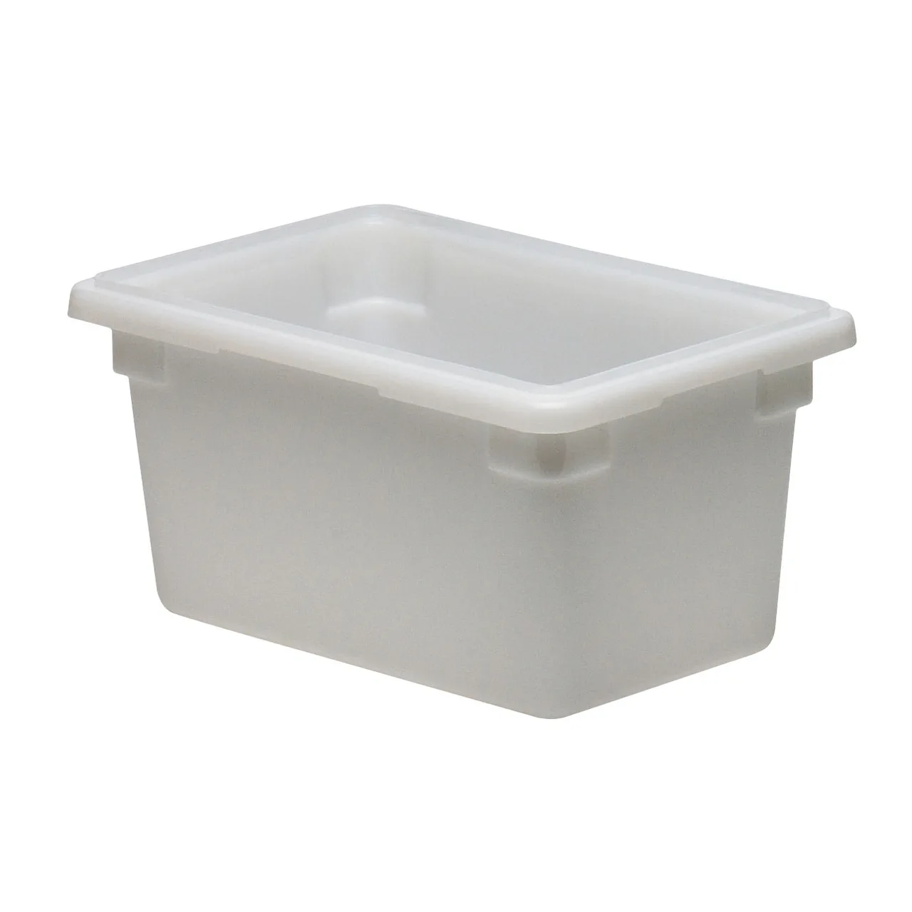 Cambro 12189P148 Food Storage Box, 12" x 18" x 9" (4.75 Gal) White Poly, NSF, Dishwasher Safe