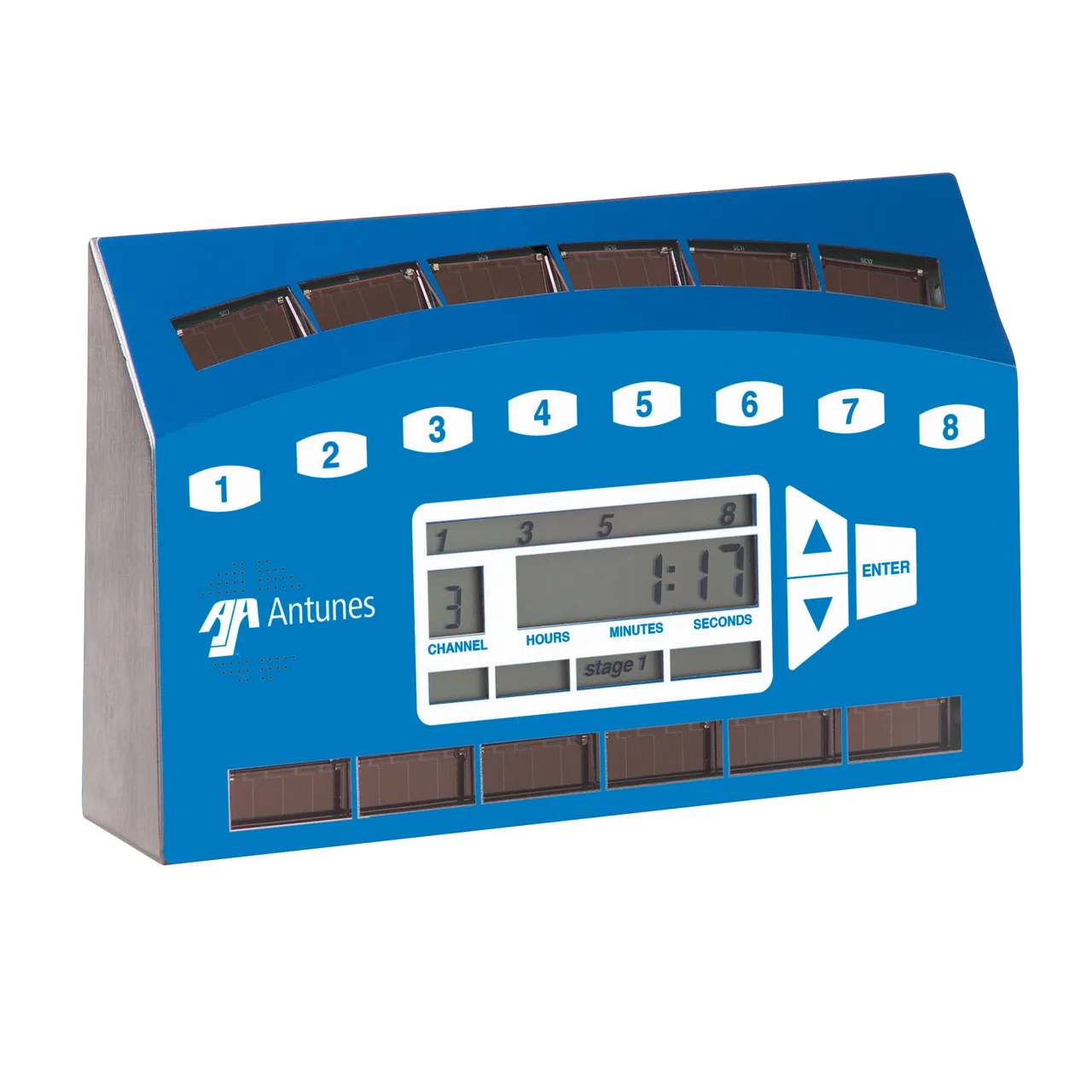 Antunes TTS-8 TimeTech ST Cooking/Holding Solar Powered Timer - 8 Channel