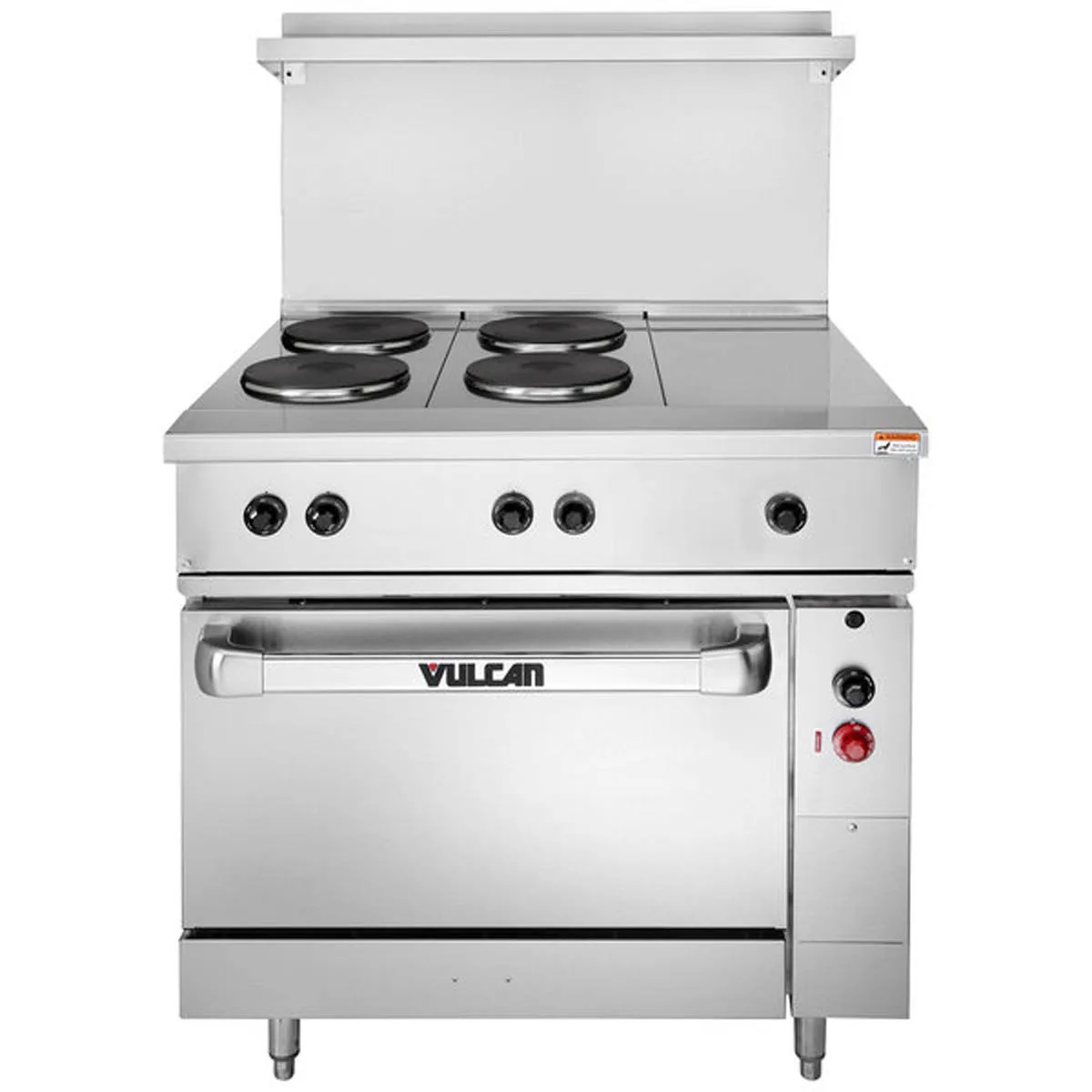 Vulcan EV36S-4FP1HT240 Restaurant Range, Electric, 36"
