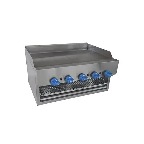 Comstock-Castle 1130B 30" Countertop Gas Griddle/Cheesemelter Combination, 50.000 BTU