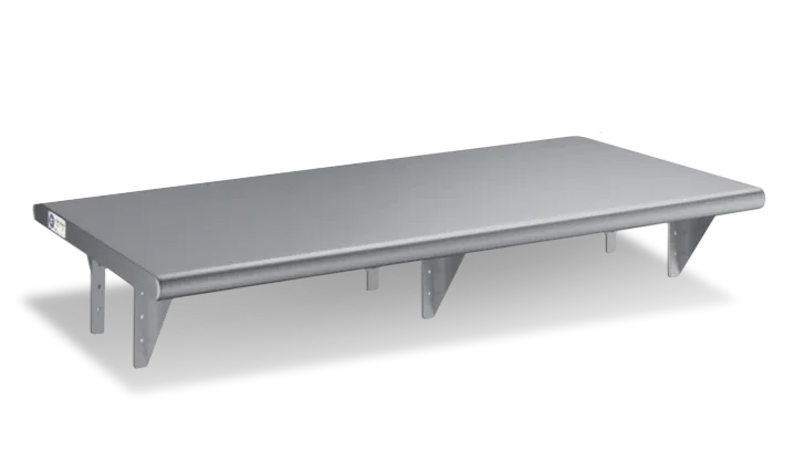 Steel Works SWPTS-2424-316 Heavy Duty Stainless Steel Single Pass Thru Shelf - 24"W x 24"D
