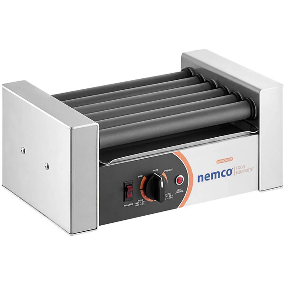 Nemco 8010SX-220 Roll-A-Grill® Hot Dog Grill, Roller-Type