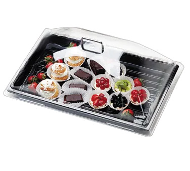 Cambro DD1826CW135 Cover – 26-3/4" W x 18-7/8" D x 8-7/8" H Polycarbonate, Fits 18" x 26" Tray