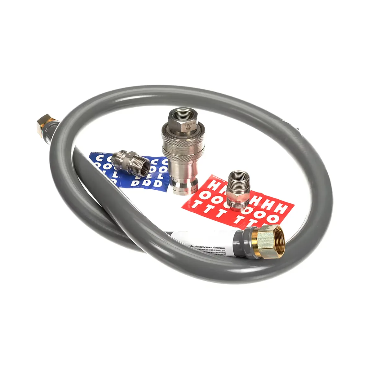 Dormont W75BP2Q60 Hi-Psi® Water Connector Hose, 3/4" Dia. x 60" L / Covered with Steel Braided 