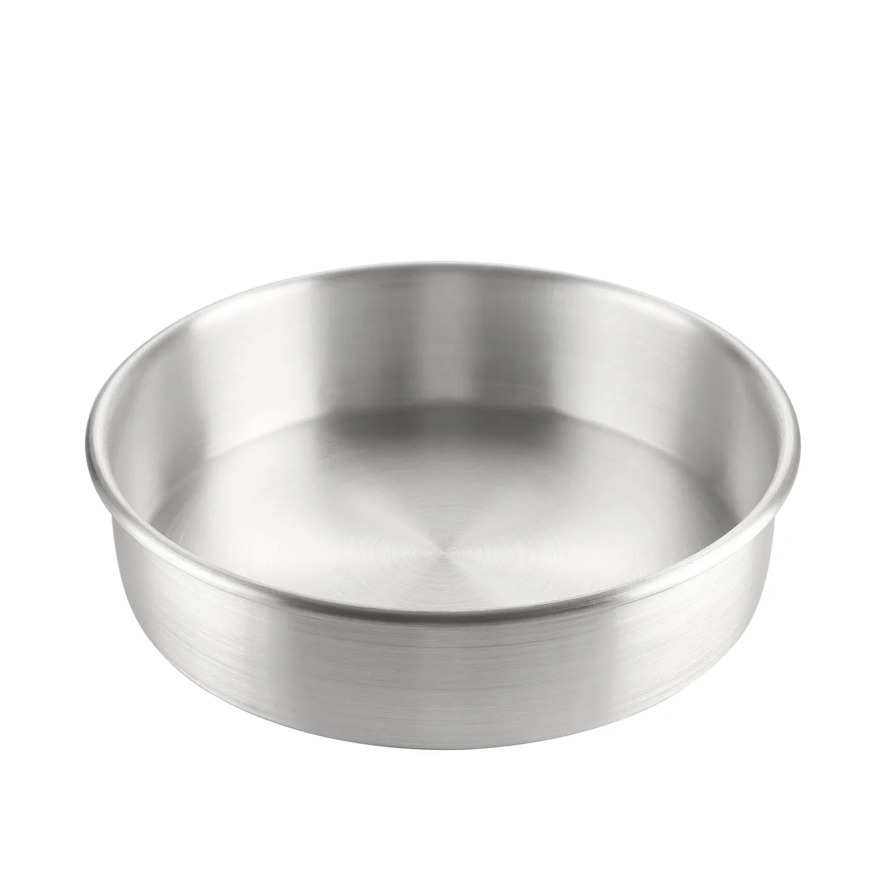 CAC China B1CP-122 Professional Round Cake Pan, 12" Diameter x 2" Deep, Premium Aluminum Baking Pan