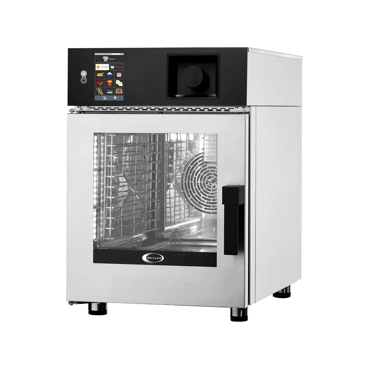 BevLes Company BMCE06LHWS Half Size 6 Pan Electric Combi Oven w/ Minitouch Control, Boilerless