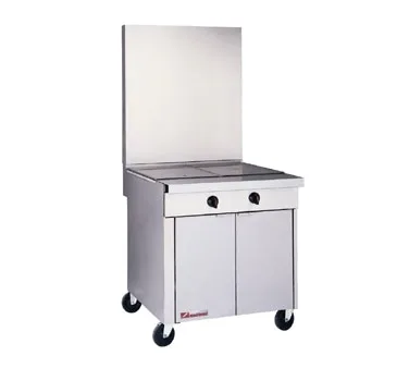 Southbend P32D-HH 32" Gas Heavy Duty Range w/ (2) Hot Tops, (1) Standard Oven, 125.000 BTU