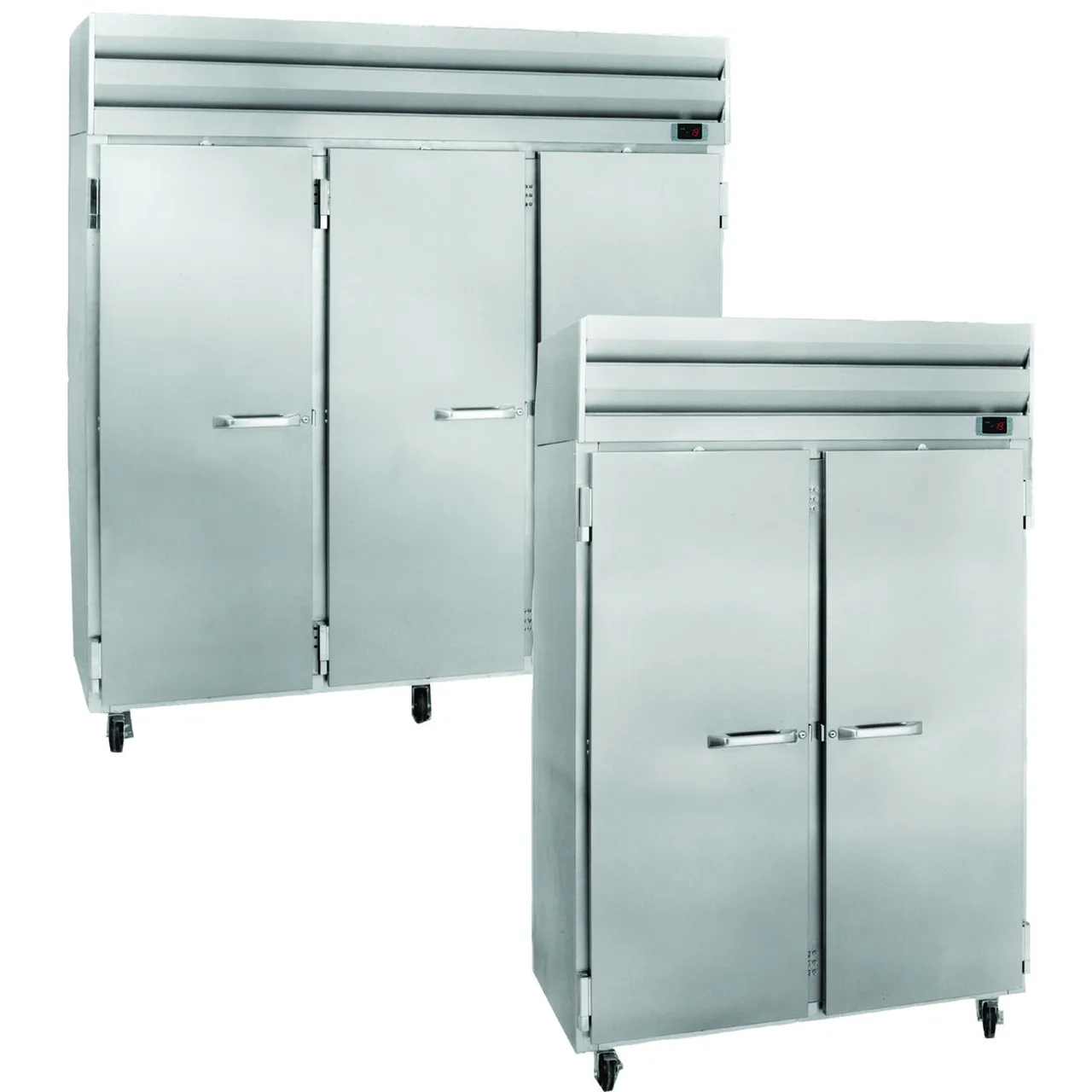 Howard-McCray SR75 78" 3-Section Reach-In Refrigerator w/ 3 Solid Doors, Top Mounted, 75 cu. ft.