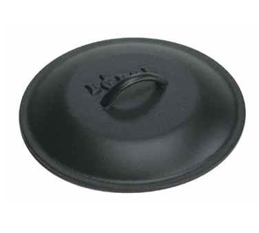 Lodge L5IC3 Cast Iron Pot Lid, 8" Dia., Domed Self‑Basting Cover, Seasoned Oil, Hand Wash Only