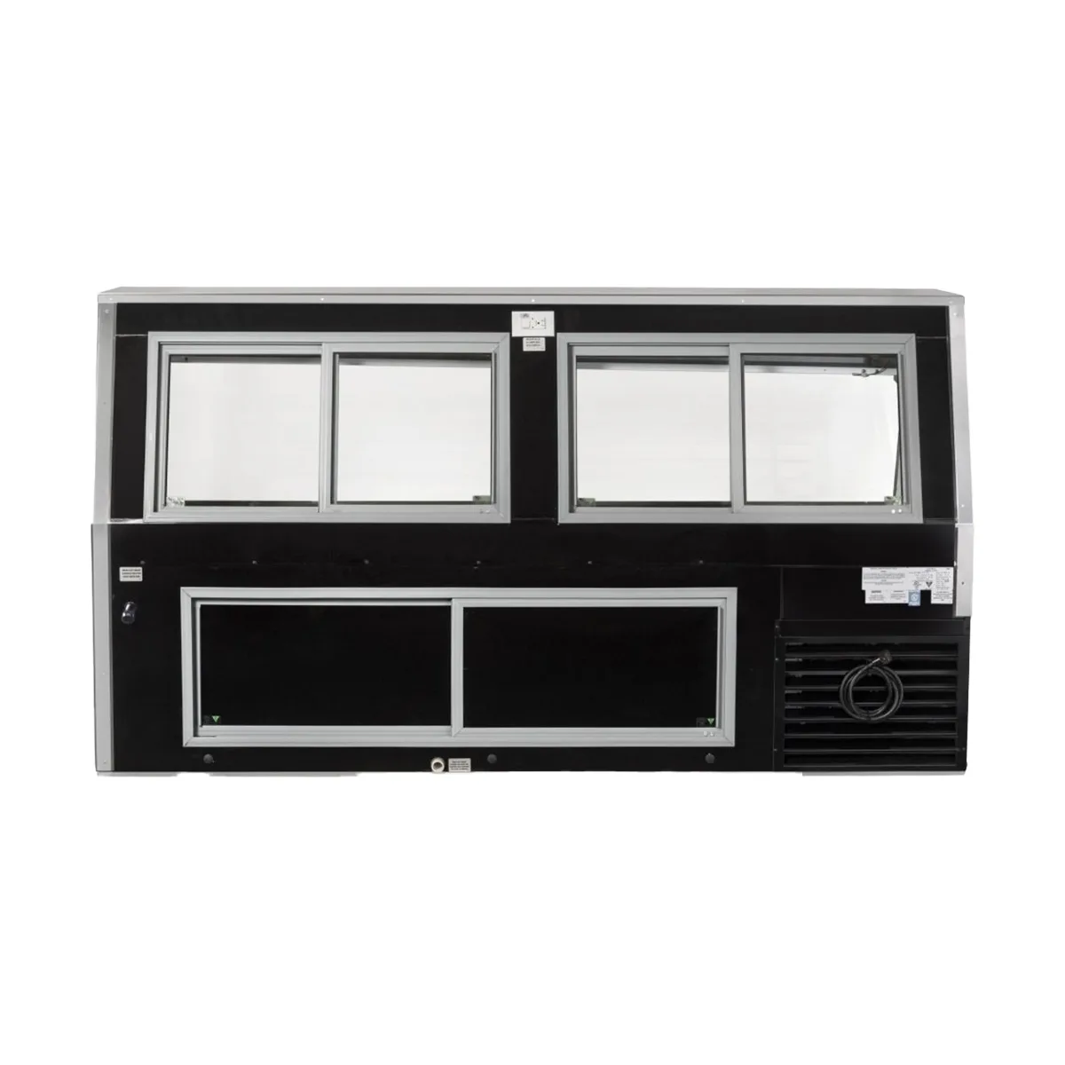 Howard-McCray SC-CMS35-6-S-LED 71" Double Duty Flat Refrigerated Meat Display Case