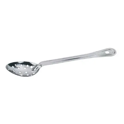 Omcan USA 80715 - 13" Heavy‑Duty Stainless Steel Perforated Basting Spoon for Kitchen Use