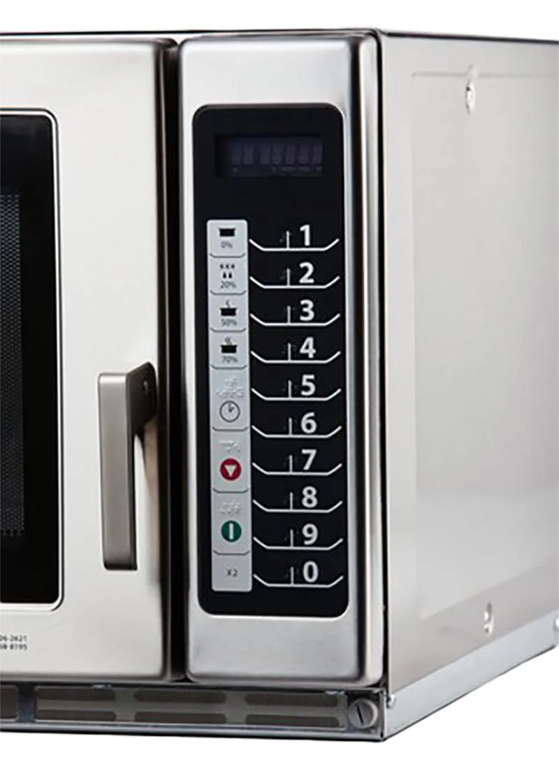 Amana RFS21TS 2100 Watts Commercial Microwave Oven, 1.2 Cu. Ft.,Touch Control, 208/240V