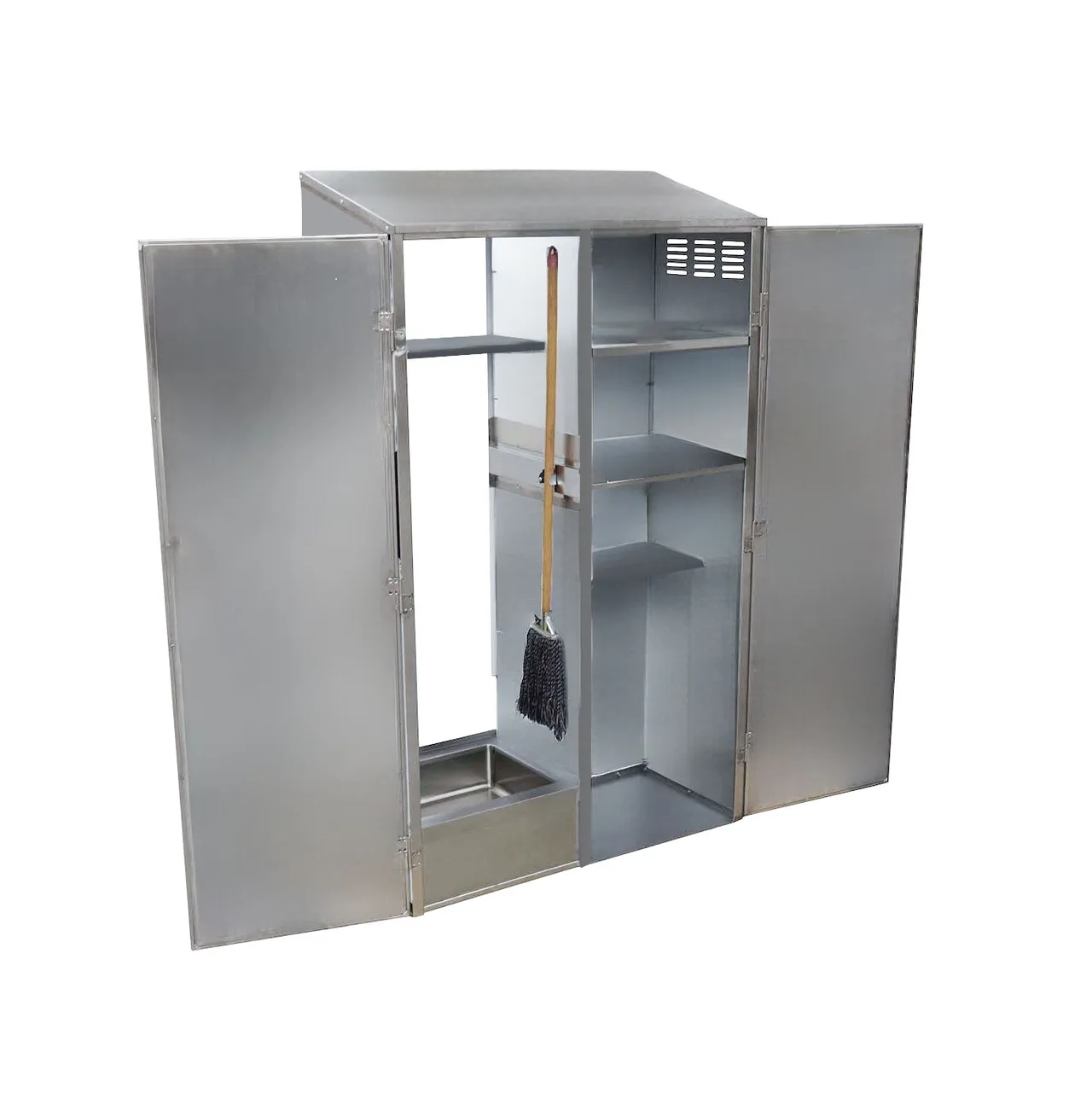 Omcan USA 48231 (48231) Janitor Cabinet with Left Mop Sink