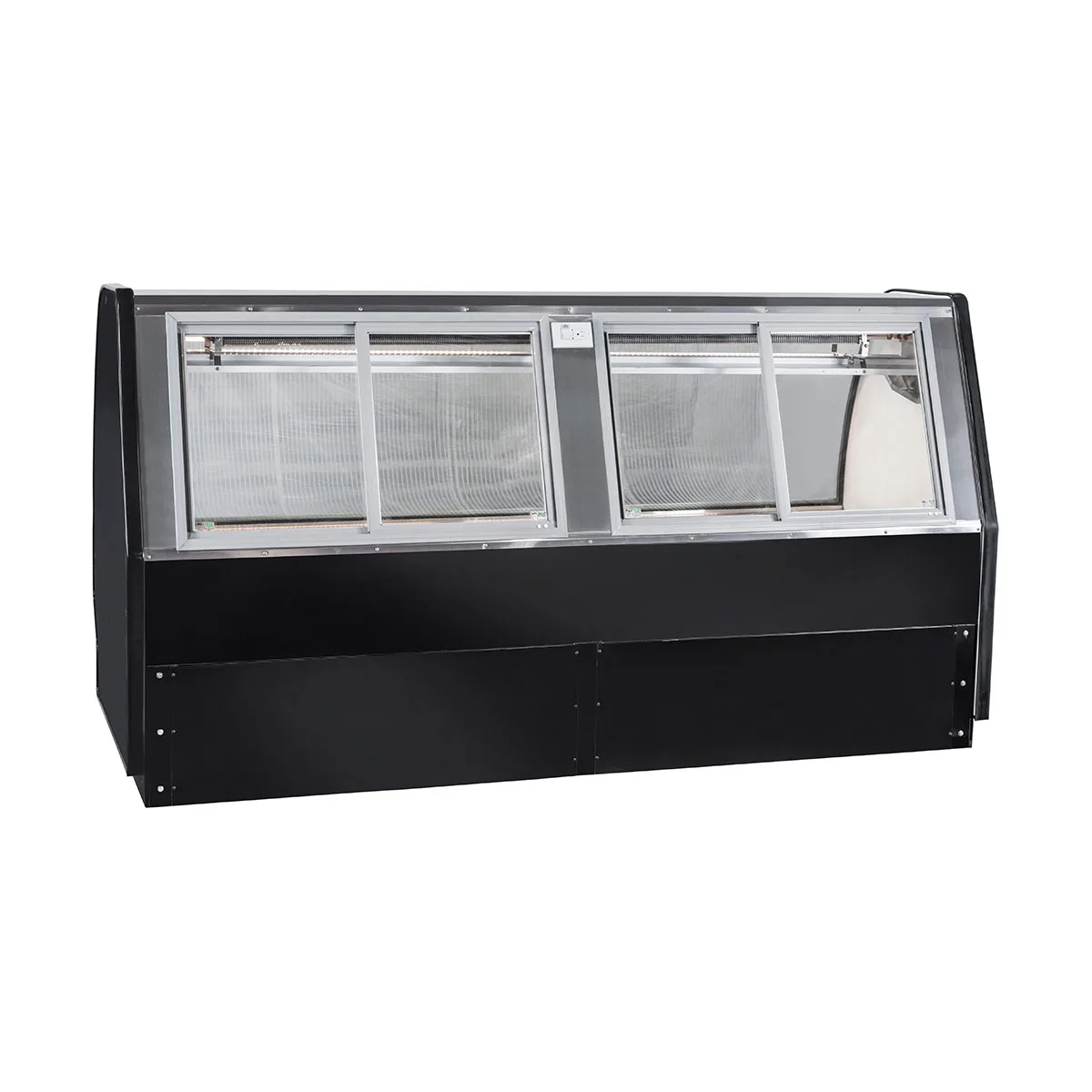 Howard-McCray SC-CMS40E-8C-BE-LED 100" Single Duty Curved Refrigerated Meat Display Case