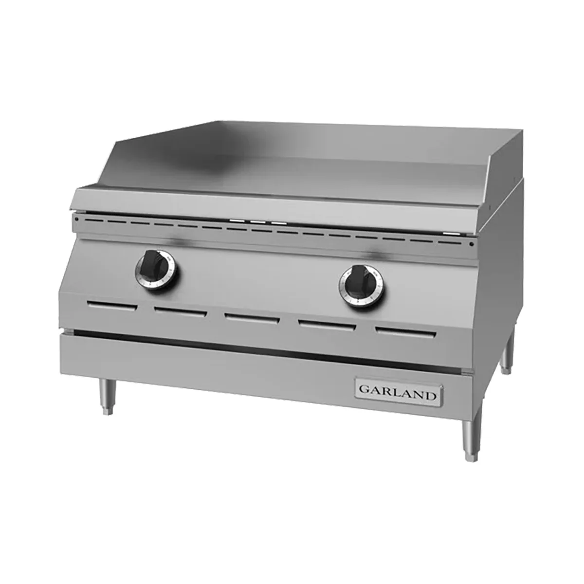 Garland US Range ED-24G 24" Countertop Electric Griddle with 23-5/8" x 18" Surface, Thermostatic Controls