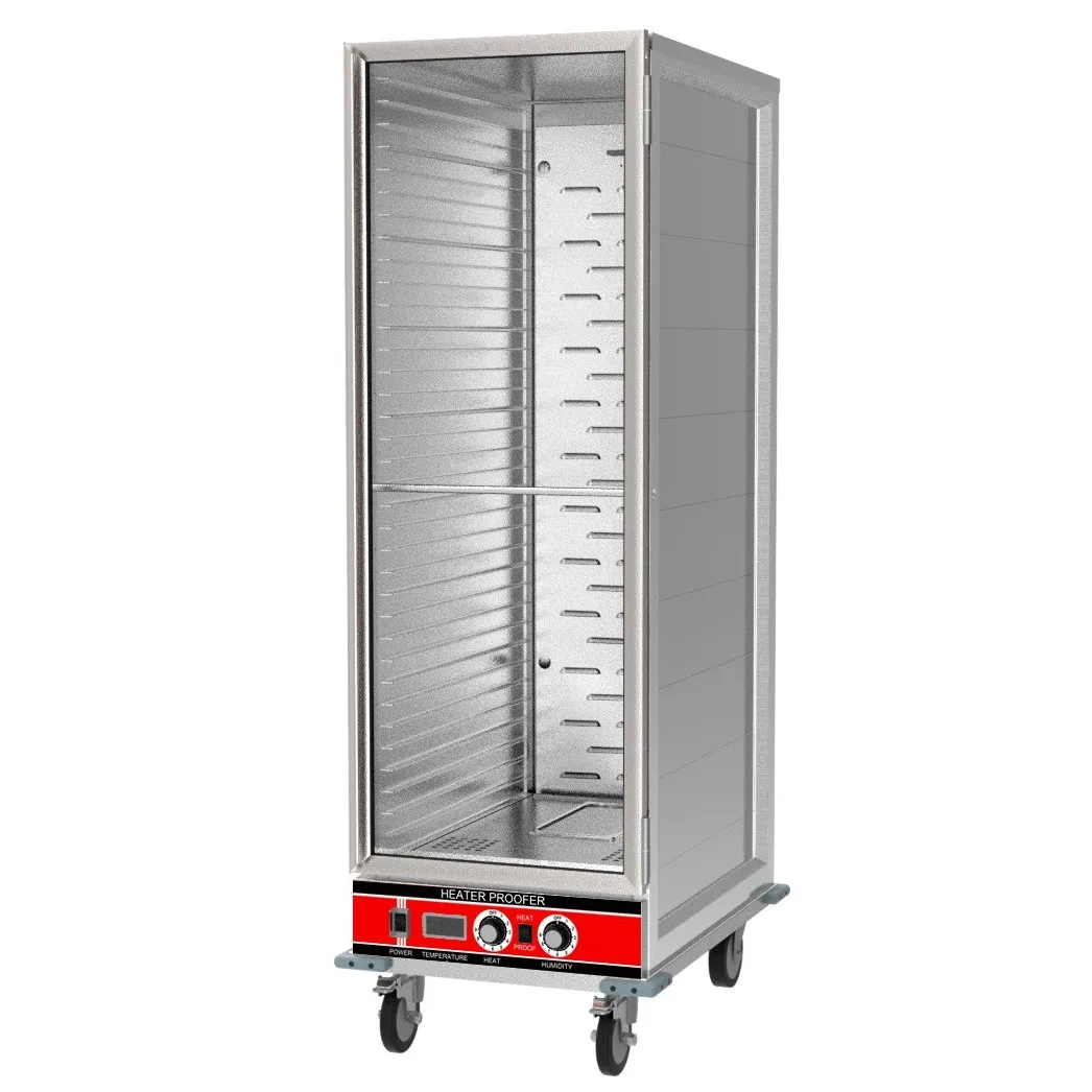 BevLes HPC-6836 Full Size Non-Insulated Proofing & Holding Cabinet, 1 Clear Door - Open box