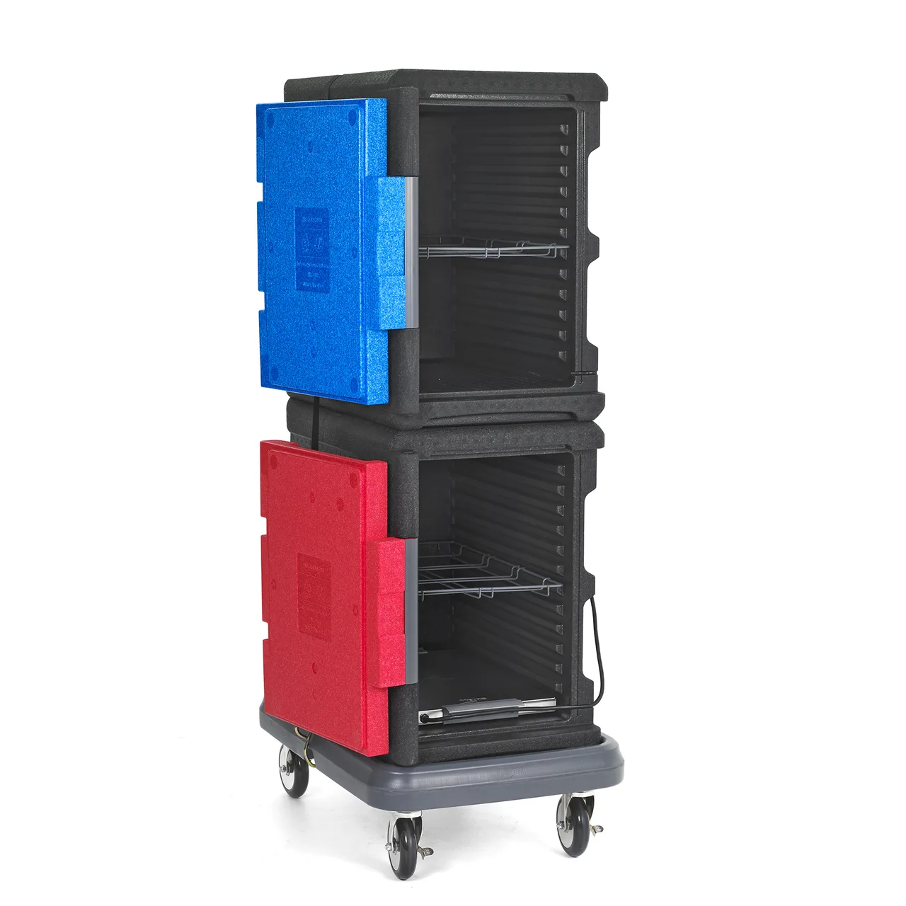 Metro ML800HC-CART Mightylite™ Insulated Food Pan Carrier Cart w/ (12) Pan Capacity