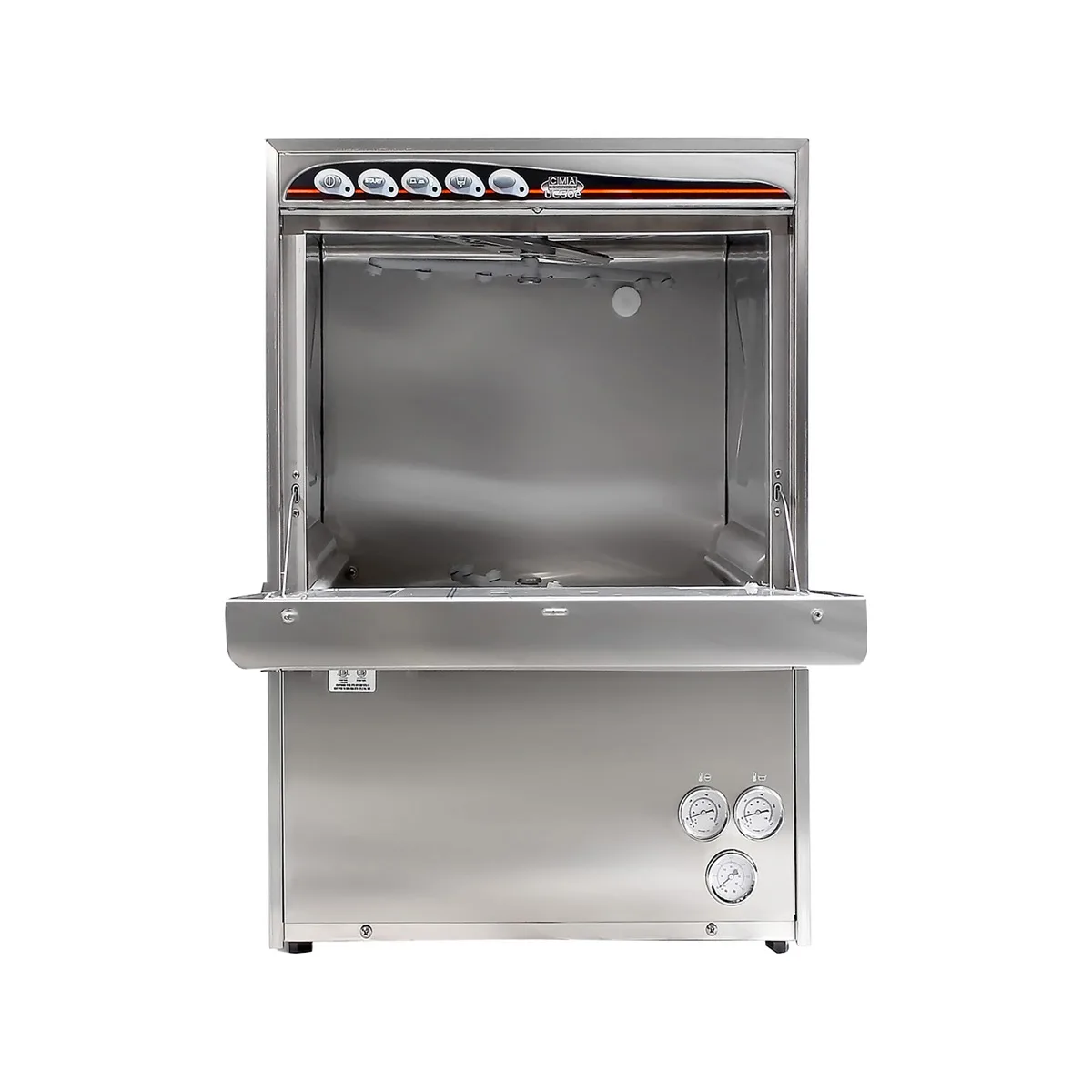 CMA Dishmachines UC50E 23" Undercounter Dishwasher, 30 or 20 Rack/Hr - High Temp w/Booster