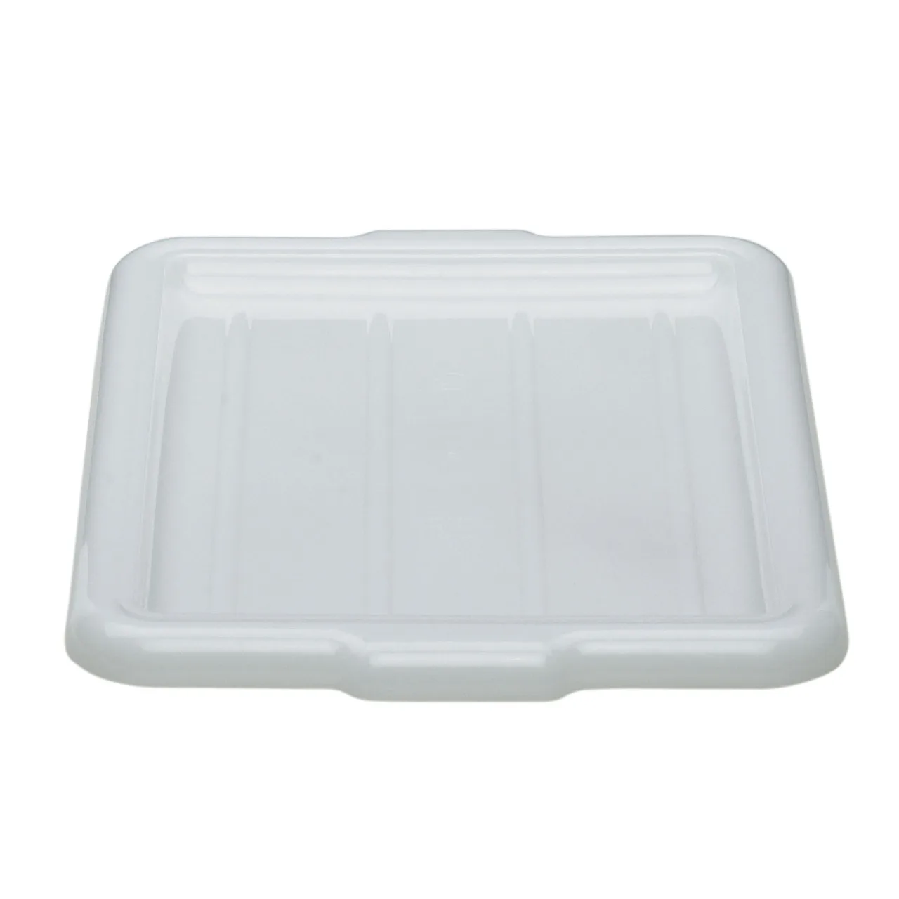 Cambro 2115CBCR148 Bus Box Tub Cover, 15-1/2"L x 20-1/2"W, White Hi-Impact Plastic