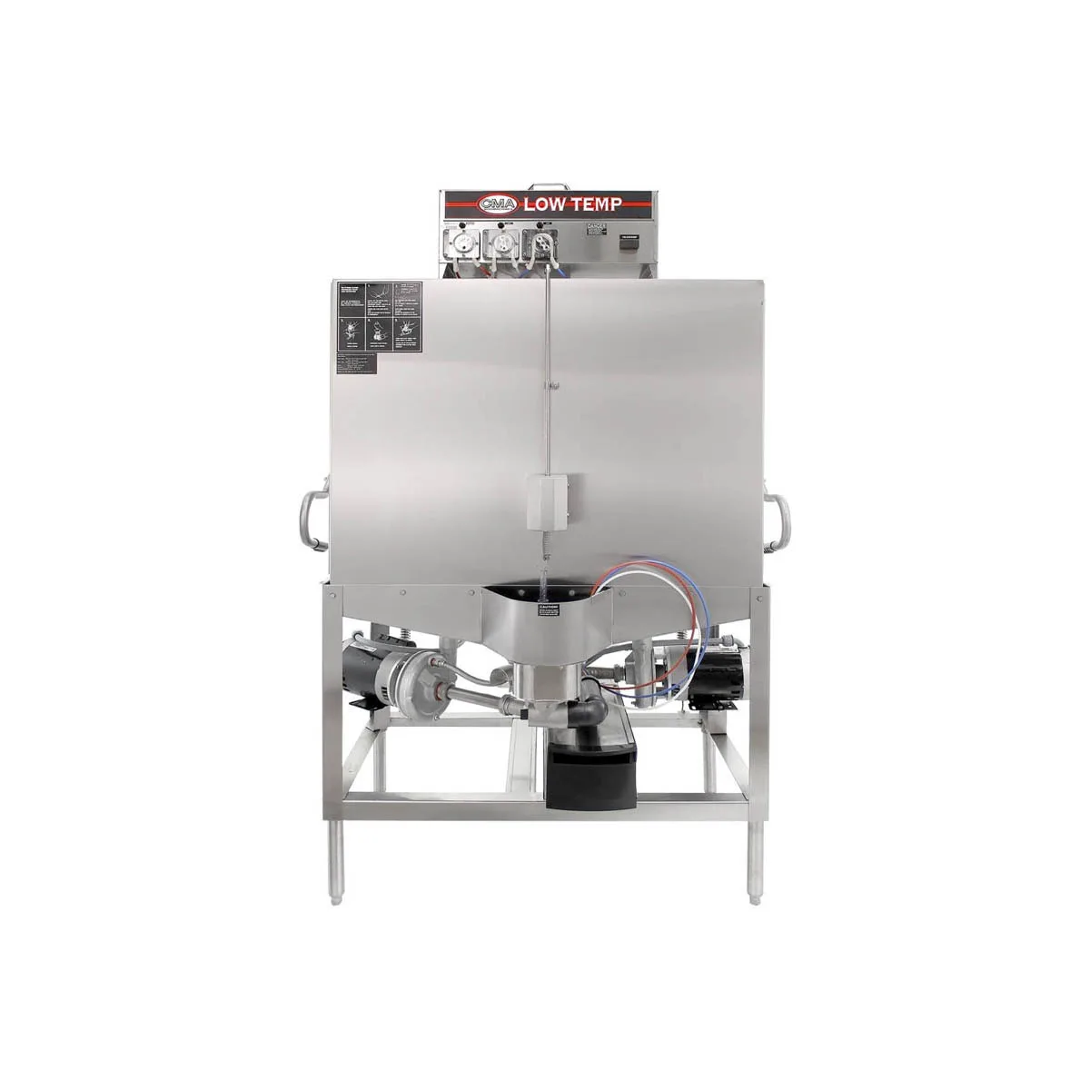 CMA Dishmachines S-B Straight-Thru, Load Double Rack Pot/Pan & Utensil Washer, Low Temp - 80 RPH