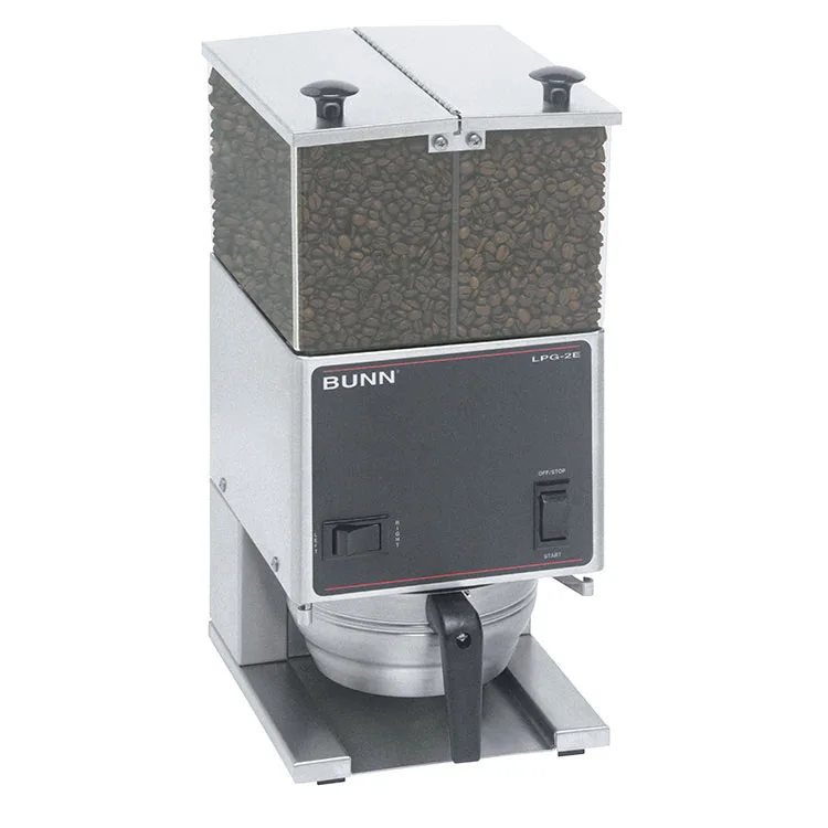 BUNN 26800.0000 LPG2E, Low Profile Grinder, Portion Control - Dual 3 lbs Hoppers / 120V