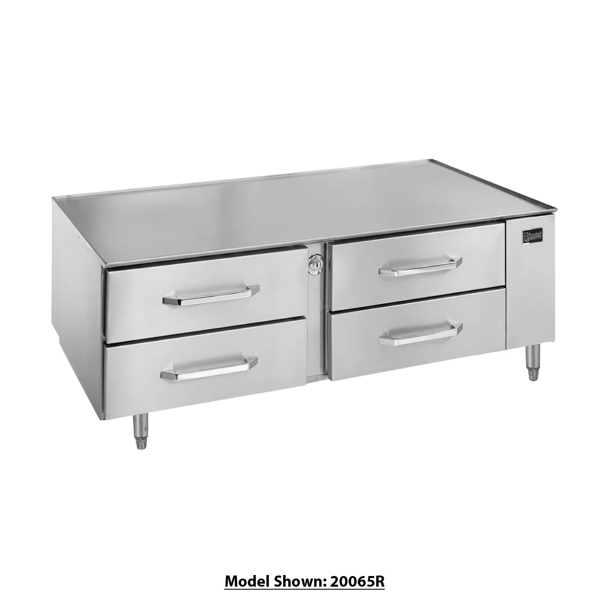 Randell 20092R 92" 6 Drawers Refrigerated Chef Base w/ Marine Edge, Remote