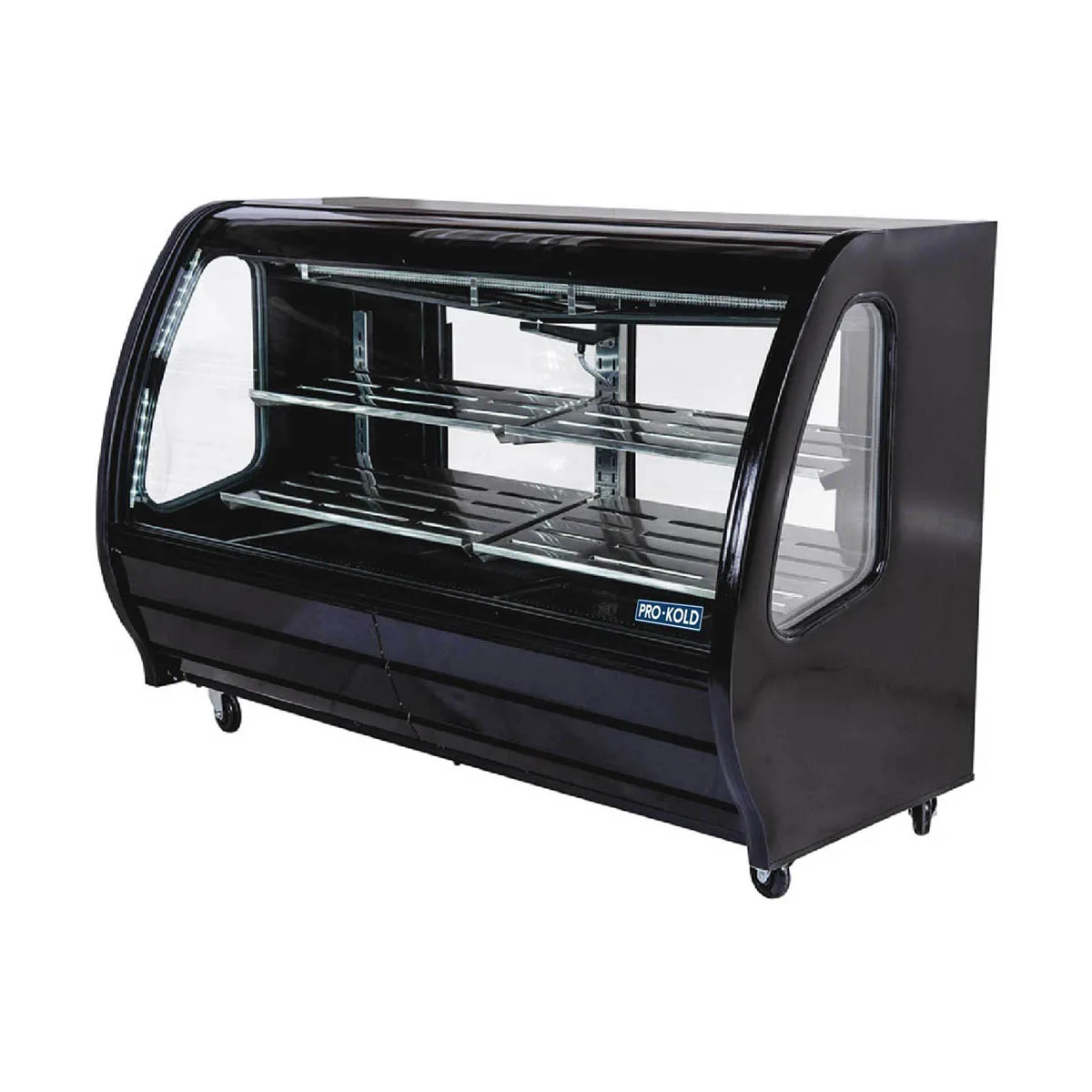 Pro-Kold DDC 80 74" Curved Refrigerated Deli Display Case