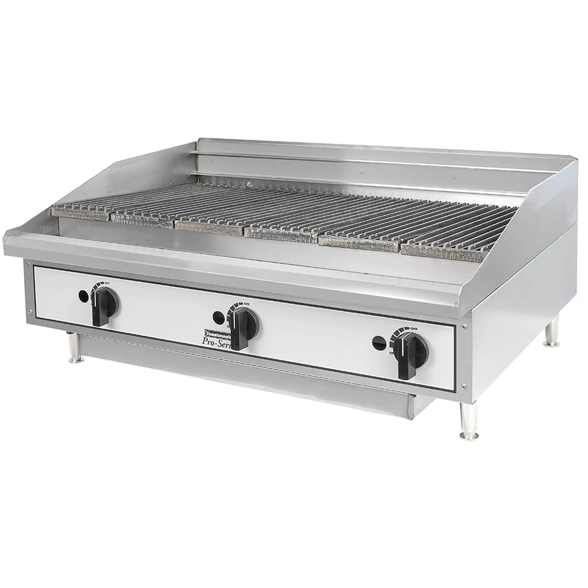 Toastmaster TMRC36 36" Countertop Gas Radiant Charbroiler w/ (3) Burners, 90.000 BTU