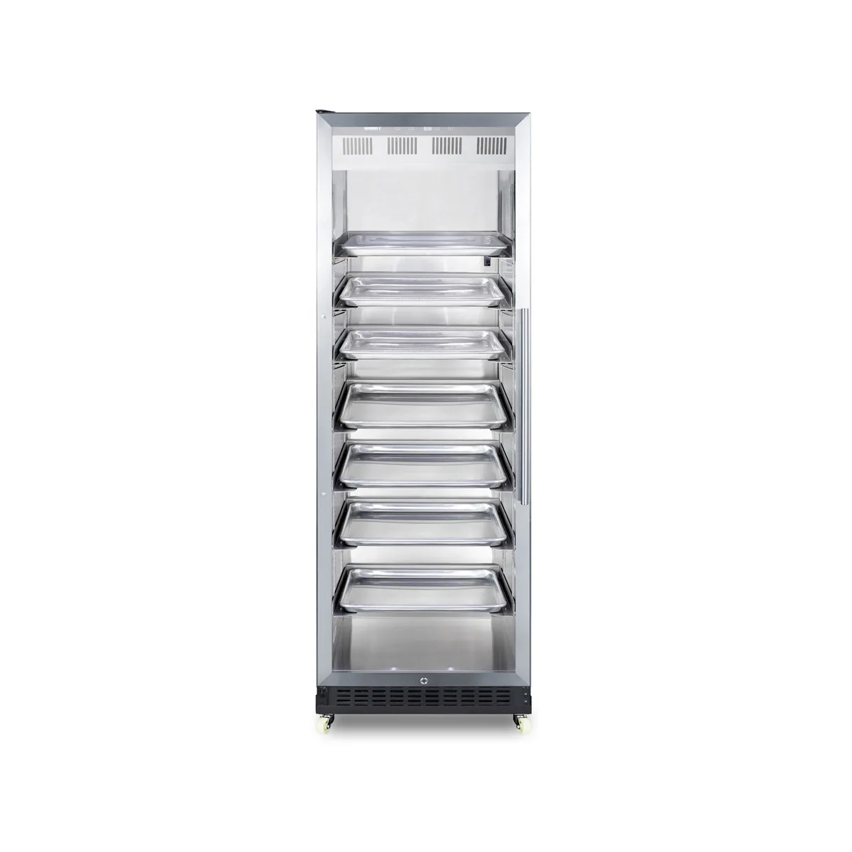Summit SCR1401LHRICSS Beverage Center w/ Left Hinged Glass Door, Stainless Steel, 12.6 cu.ft