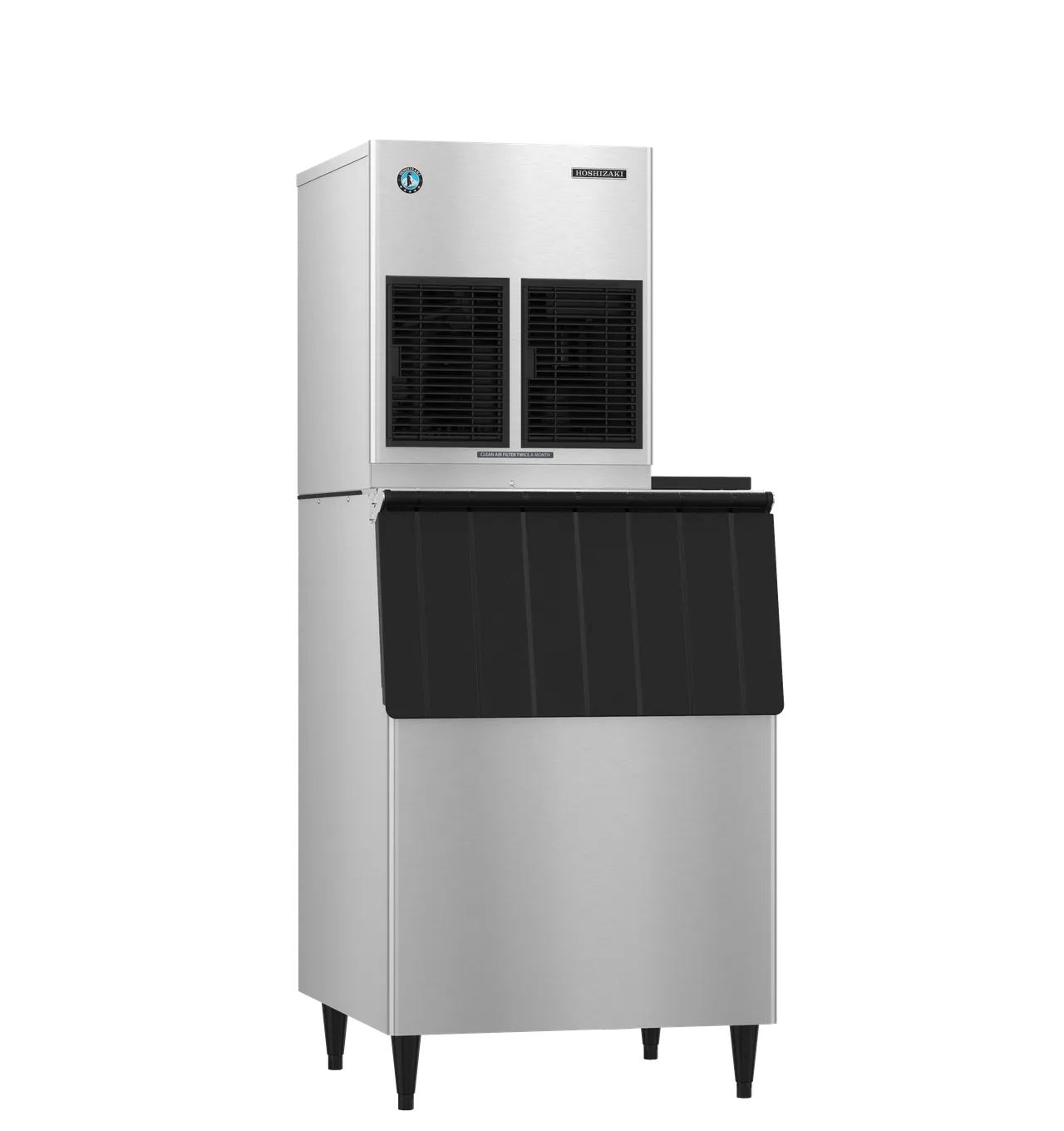 Hoshizaki F-822MAK Flake-Style Ice Maker Head 22" Air 750 lb/24 hr Stl CleanCycle R-404A 115V NSF/UL