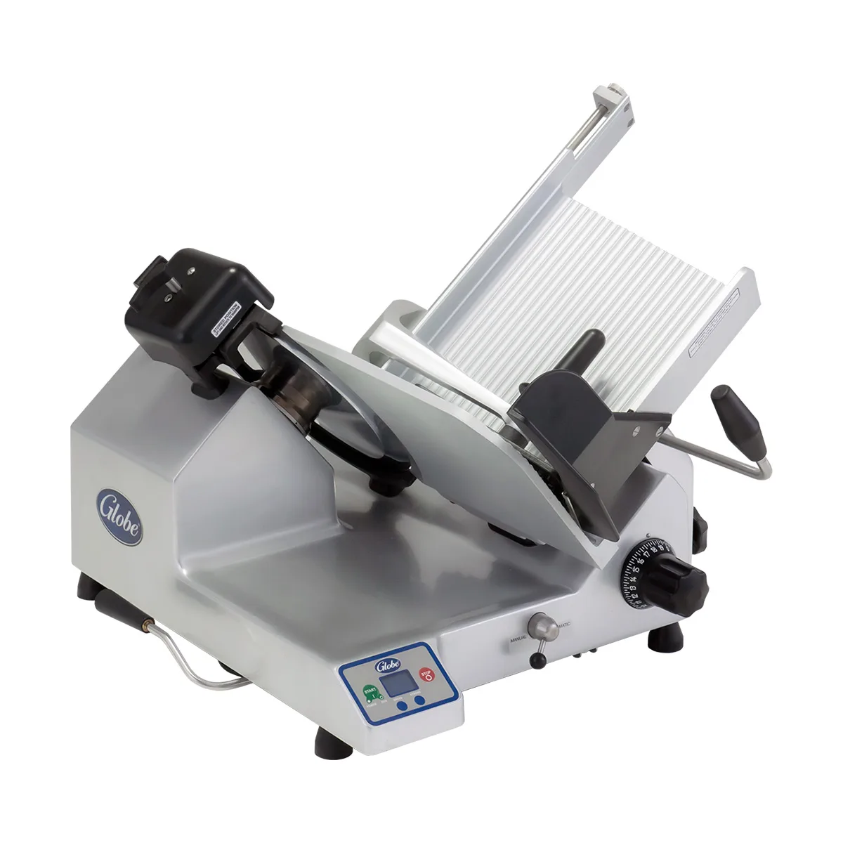 Globe SG13A S-Series 13" Heavy-Duty Automatic Meat Slicer, 1/2 HP, 4-Speed