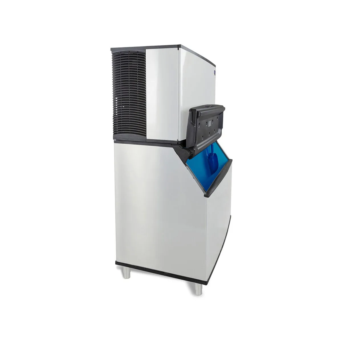 Manitowoc IYT1500A/D970 Air Cooled Half Cube 1800 lb Ice Machine with Bin, 882 lb Storage